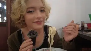 ASMR comiendo fideos (mouthsounds)