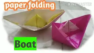 Easy Paper Folding Boat / Origami Boat