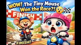 The Tiny Mouse Won the Race! 😲🐭🏁