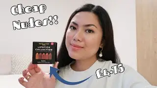 REVOLUTION PRO Lipstick BARE Collection || Lip Swatches & My Faves!!