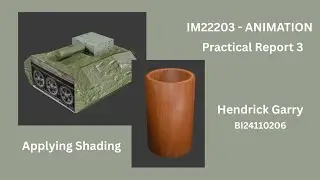 Practical Report 3 - IM22203 (Animation) Lect: Sir Ryan Macdonell Andrias