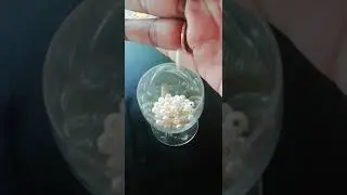Satisfying pearls dropping #shorts #satisfying  Nishiku