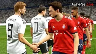 PES 2019 - GERMANY vs BAYERN MUNICH - Full Match & Amazing Goals - Gameplay PC