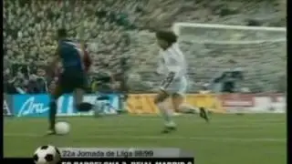 Resum Barça 3-0 Real Madrid. Lliga 1998/99