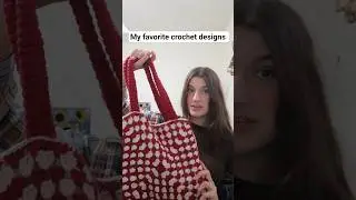 Лучшие модели из коллекции Crochet Advent #урокиповязаниюкрючком #идеидлявязаниякрючком #сумкаизв...