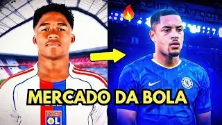 🚨MERCADO DA BOLA 2026 TÁ CHOCANTE! CHEALSEA ROUBA VITOR ROQUE, HUGO SOUZA no MILAN e+