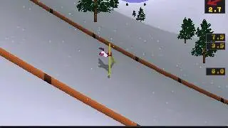 Deluxe Ski Jump - (DOS, 2001) - Gameplay