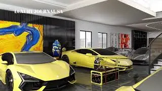 2024 Interior Design trends lamborghini revuelto by luxury journal design.