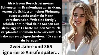 Als ich vom Besuch bei meiner Schwester im Krankenhaus zurückkam, waren die Schlösser meiner Wohnung
