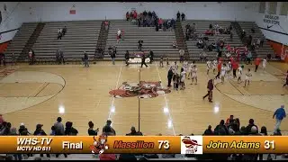 Massillon Tigers vs. John Adams Rebels (2.23.2024)