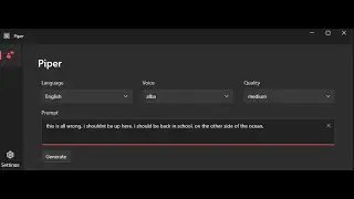 PiperUI (a user interface for the Piper TTS)