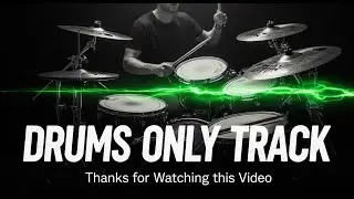 Blues Drums Only Guitar Jam Track at Medium Speed for All Guitar Players Skills