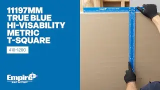 Empire 1197mm True Blue Hi-Visibility Metric T-Square