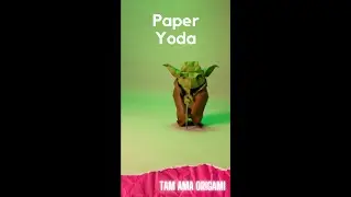 Paper Yoda - Origami Yoda