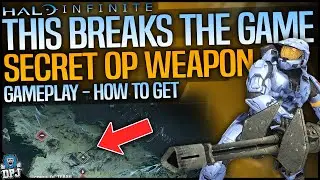Halo Infinite: THIS WEAPON BREAKS THE GAME - SUPER OVER POWERED CAMPAIGN SECRET WEAPON - How To Get