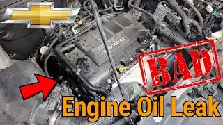 V1: Chevrolet Cruze 1.4L 2008-16 гг., большие утечки масла. Эта работа просто ужасна! Давайте зай...