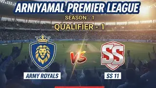 ARNIYAMAL PREMIER LEAGUE | SS11 vs ARMY ROYALS | #cricket #cricketlover #live #livematch | #match 