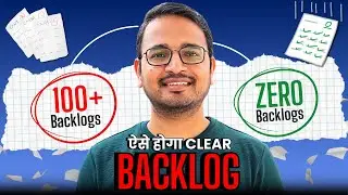 How To Clear Backlog | Best Easy Trick To Clear Backlog | Learn And Share