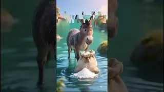 The donkey lesson story #animated #english #poem #cartoon #kids #storytime #kids learning