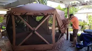 Gazelle Tents&trade;, G6 Deluxe 6-Sided Portable Gazebo