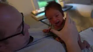 Oliver and Baba Tummy Time 2 (1 Month)