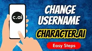 How To Change Username In Character.Ai App