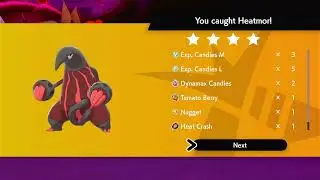 Pokémon Sword and Shield - Battling Shiny Dynamax Heatmor