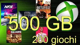 Xbox serie S 500 gb per 200 giochi? &Egrave; una mancanza 4k ? Il punto di vista di un utente playstation!
