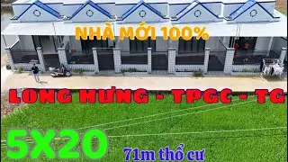 MS822 Nh&agrave; mới x&acirc;y đường &ocirc; t&ocirc; s&aacute;t c&ocirc;ng ty Việt Tiến phường Long Hưng th&agrave;nh phố G&ograve; C&ocirc;ng chỉ #820tr