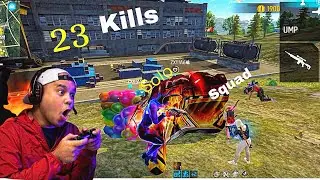 23 Kills in Solo vs Squad With Galactic Bunny Bundle 😱 Ff Nepali Server - bishallive69