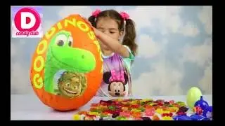 ✪ОГРОМНОЕ ЯЙЦО ДОБРЫЙ ДИНОЗАВР от DCandyClub/BIG SURPRISE EGG