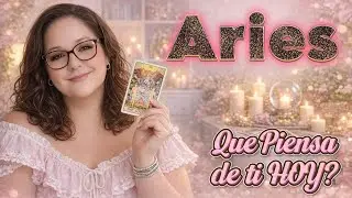 🔥 ARIES ♈ NO PUEDE SACARTE DE SU MENTE NI UN SEGUNDO Y… 😱 | ¿Qué PIENSA de TI HOY en el AMOR?