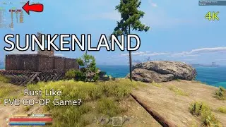 SunkenLand - 4K Max Settings - Rust Like Co op PVE Game - 6900XT 5800X3D- Unity