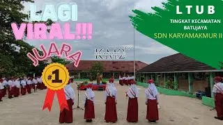 JUARA 1 LOMBA TATA UPACARA BENDERA (LTUB) TINGKAT KECAMATAN BATUJAYA TAHUN 2022 SDN KARYAMAKMUR II