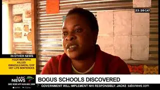Bogus schools discovered in Ivory Park