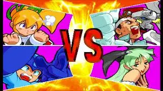 Marvel vs Capcom 1 ( Arcade ) - Roll / Megaman Playthrough ( July 19, 2018 )