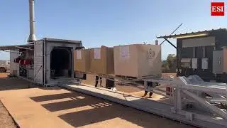 ESI Containerised Incinerator Sequence