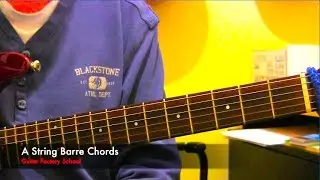 A String Barre Chords