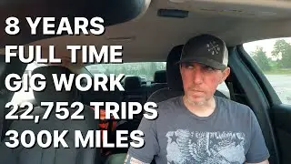 My Experience Doing Gig Work Full Time For 8 Years - 🤯 #doordash #uber #lyft #fooddelivery