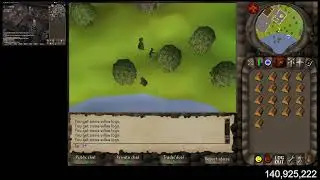 2004Scape 200M Woodcutting Grind