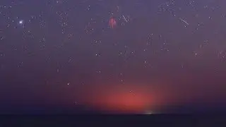 Red Sprite Flashing Over Thunderclouds 30 Dec 2025