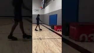 Penultimate step box jumps vertical training