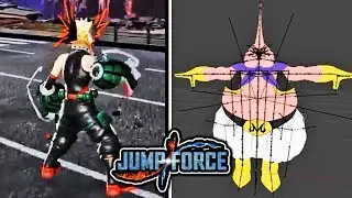 FAT BUU DLC COMING TO JUMP FORCE! Bakugo & Buu DLC Gameplay Leaks & Datamine