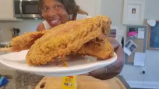 CRISPY DEEP FRIED TURKEY WINGS!! IT. WAS. EPIC!!! #FOLLOWME
