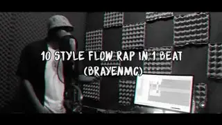 BRAYEN MC - 10 STYLE FLOW RAP IN 1 BEAT