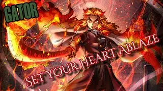 &ldquo;Set Your Heart Ablaze&rdquo; | RENGOKU RAP-SONG | (AMV by @Wulintino)
