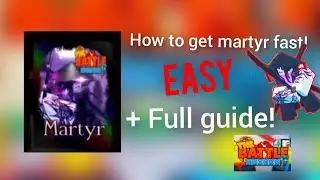 Full Guide on how to get martyr skin fast! In Roblox Forsaken