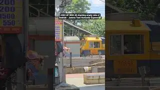 4500 HP WDG 4D Shunting Empty Rake of Sealdah - Jammu Tawi Humsafar Express✅️