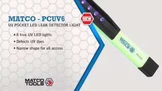 UV Pocket LED Leak Detector Light (Matco Item PCUV6)