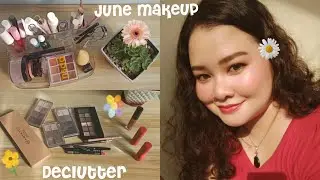 Monthly rotation 🌼 Declutter✨| June Makeup